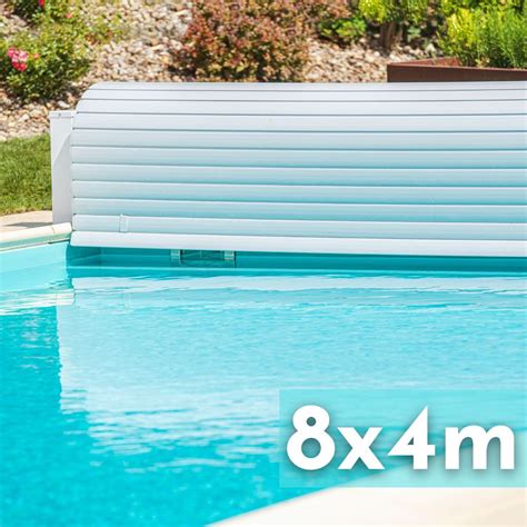 volet roulant piscine motorisé 8x4.